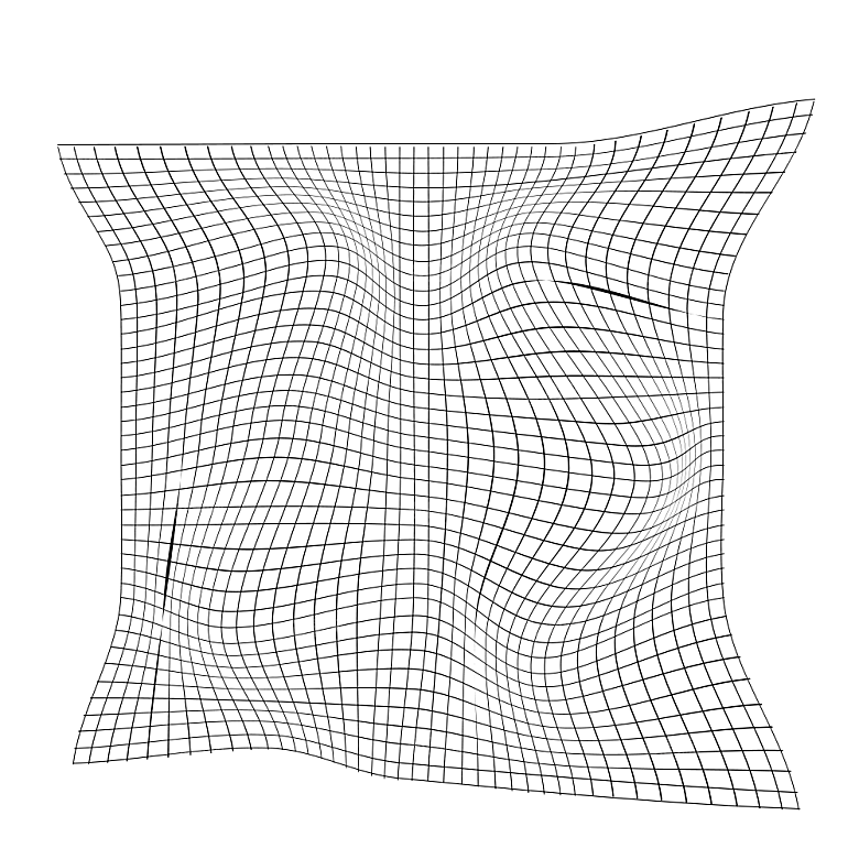 科技网格底纹横竖线方格虚线 透视素材元素