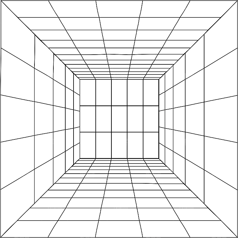 科技网格底纹横竖线方格虚线 透视