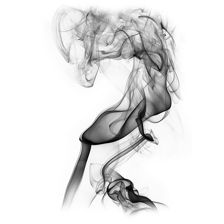 中国风古风水墨烟雾雾气云雾浓烟素材