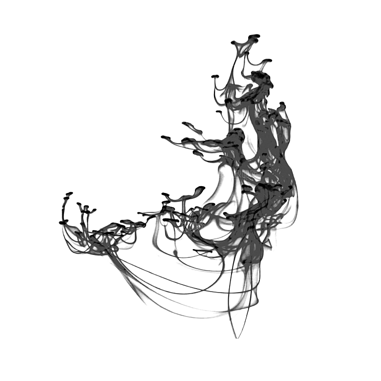中国风古风水墨烟雾雾气云雾浓烟