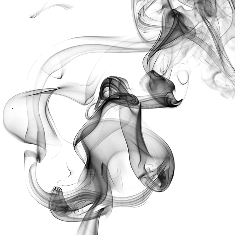 中国风古风水墨烟雾雾气云雾浓烟