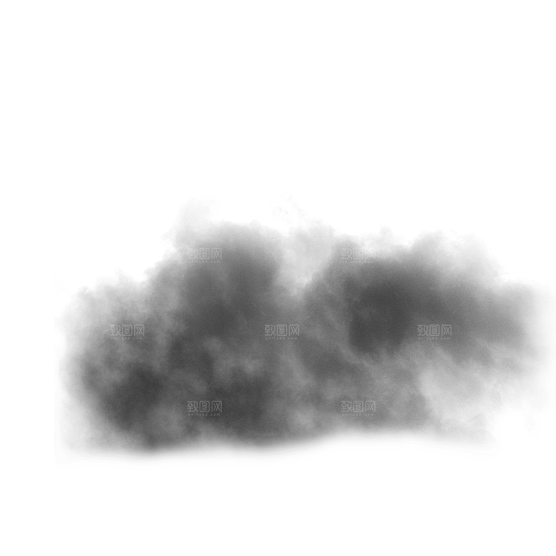 中国风古风水墨烟雾雾气云雾浓烟