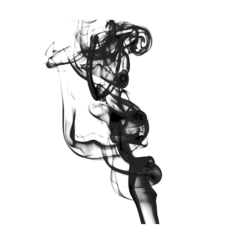 中国风古风水墨烟雾雾气云雾浓烟