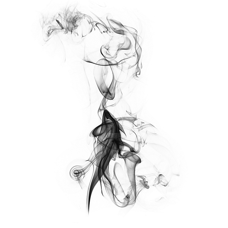 中国风古风水墨烟雾雾气云雾浓烟素材