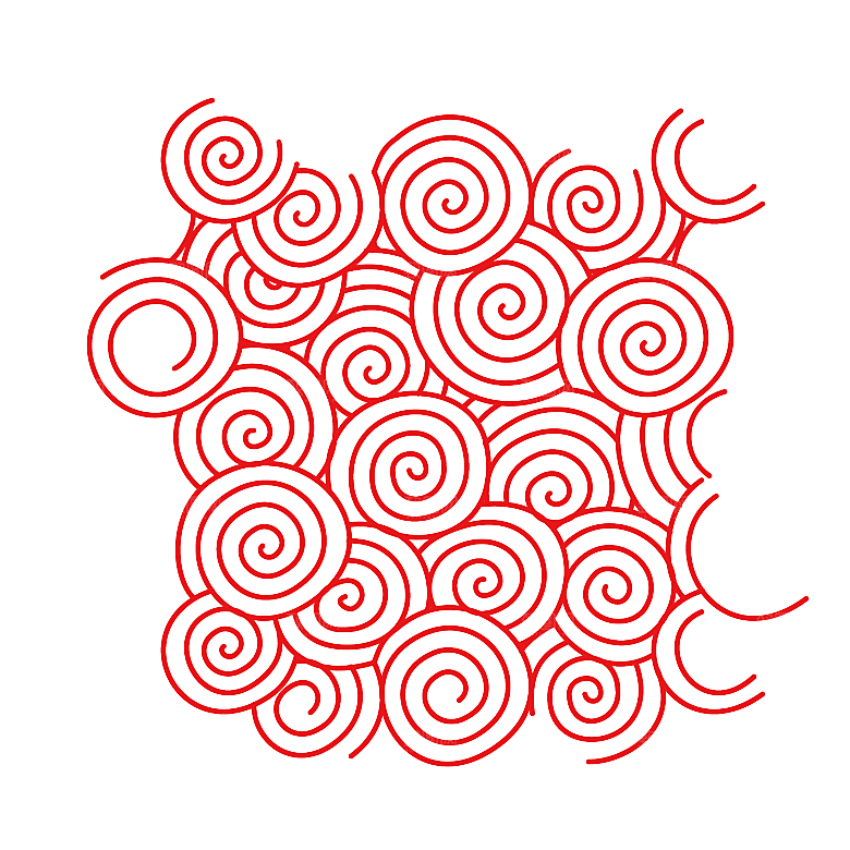 古典传统云纹线条边框装饰图案PNG