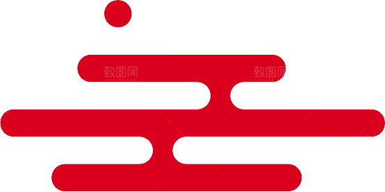 古典传统云纹线条边框装饰图案PNG素材