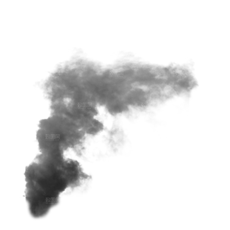 中国风古风水墨烟雾雾气云雾浓烟素材