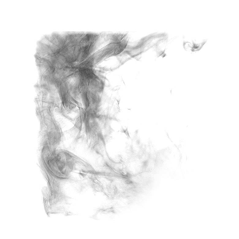 中国风古风水墨烟雾雾气云雾浓烟素材元素