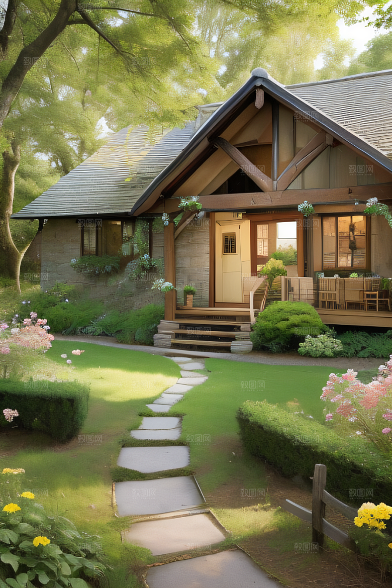 乡居宜居宁静小屋中的舒适人居