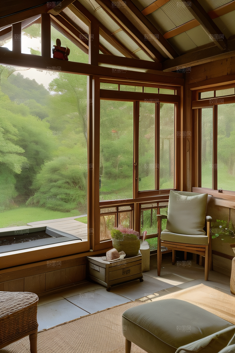 宁静小屋展现田园魅力