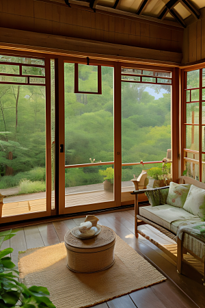乡居宜居宁静小屋中的舒适人居
