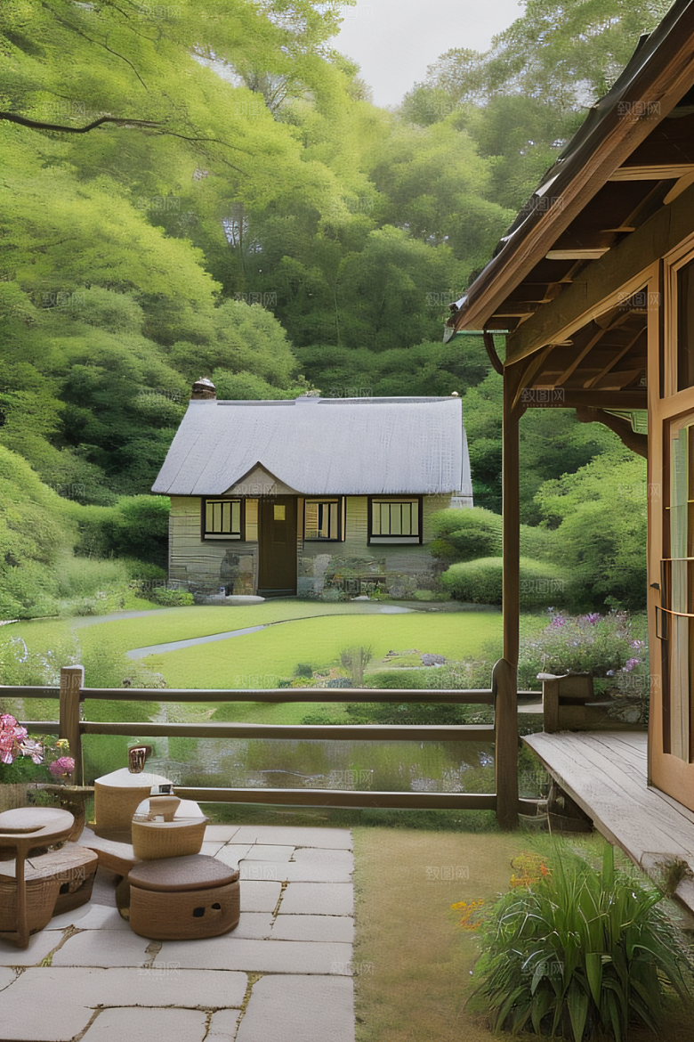 恬静田园宁静小屋中的温馨雅致