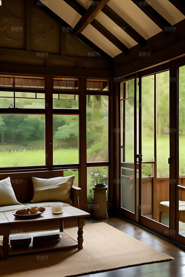 恬静田园宁静小屋中的温馨雅致