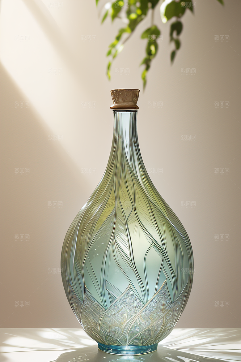 精美玻璃容器艺术家独特风格