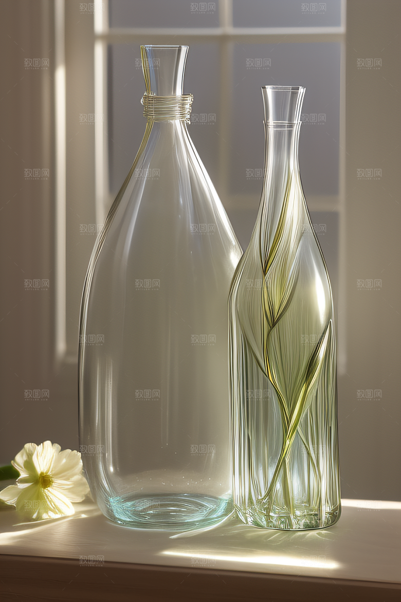 精美玻璃容器艺术家独特风格