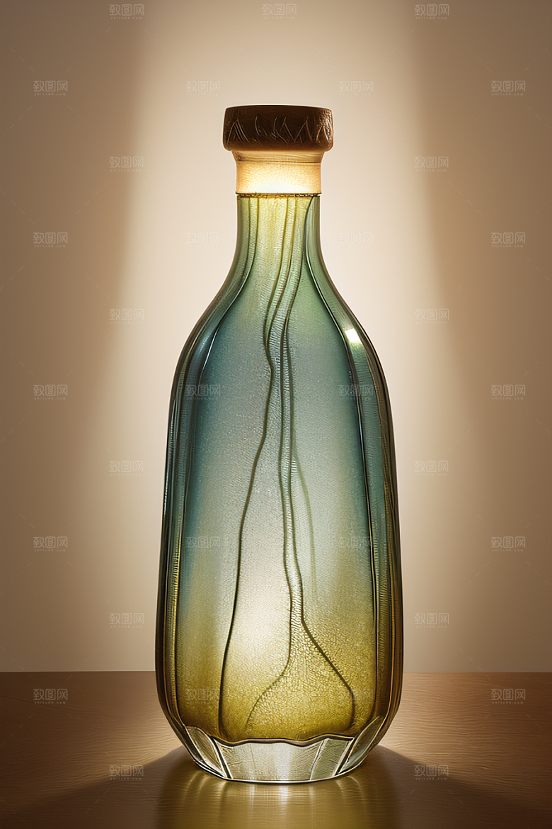 玻璃的优雅艺术玻璃容器
