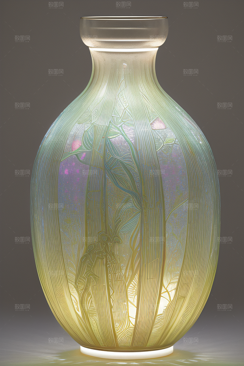 精美玻璃容器艺术家独特风格