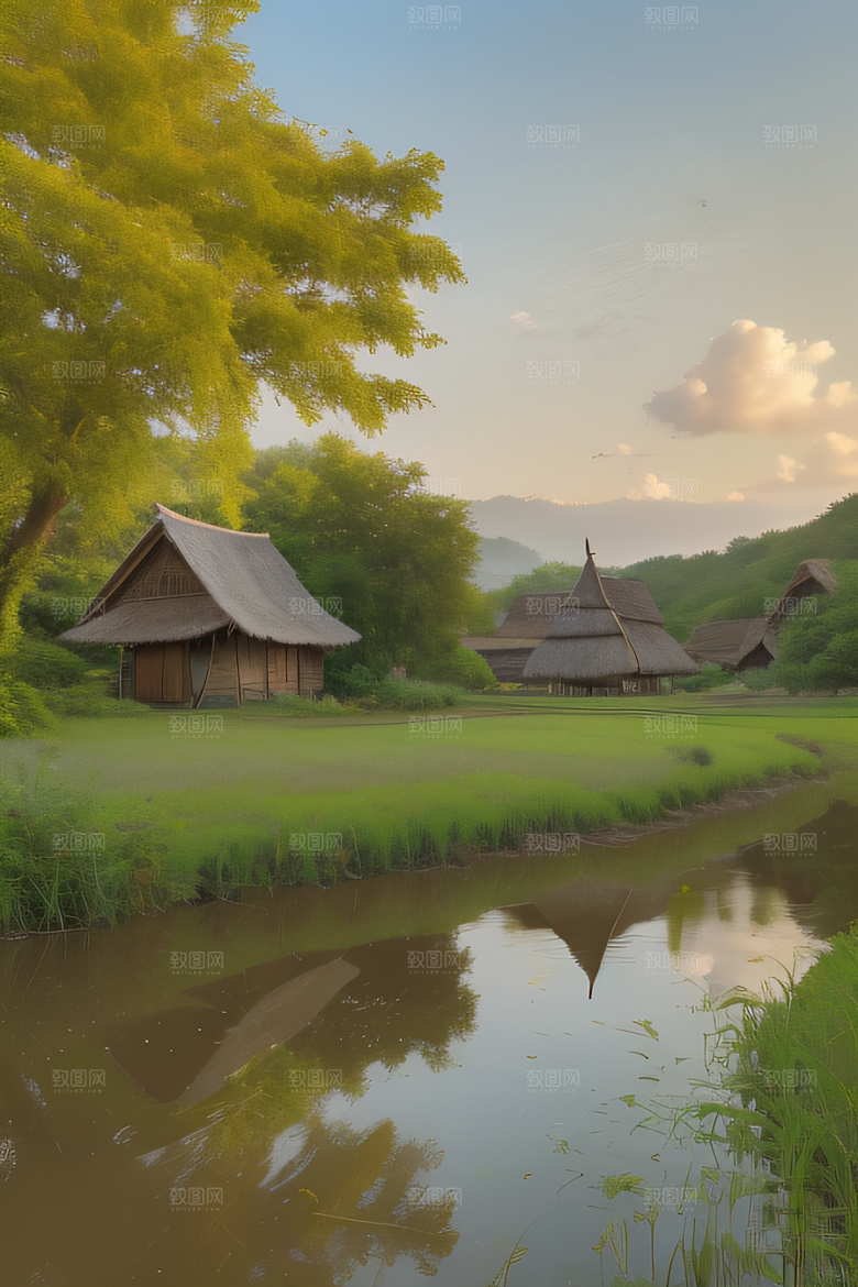 淳朴之美描绘的乡村风情