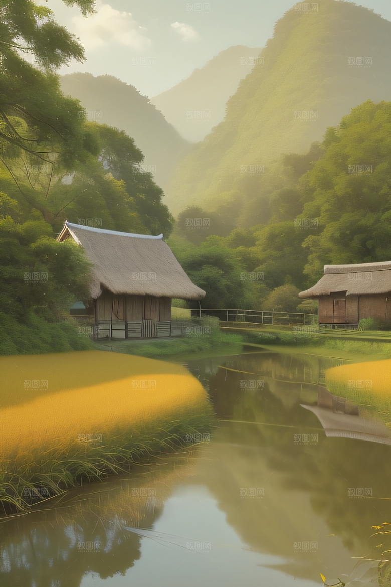 淳朴之美描绘的乡村风情