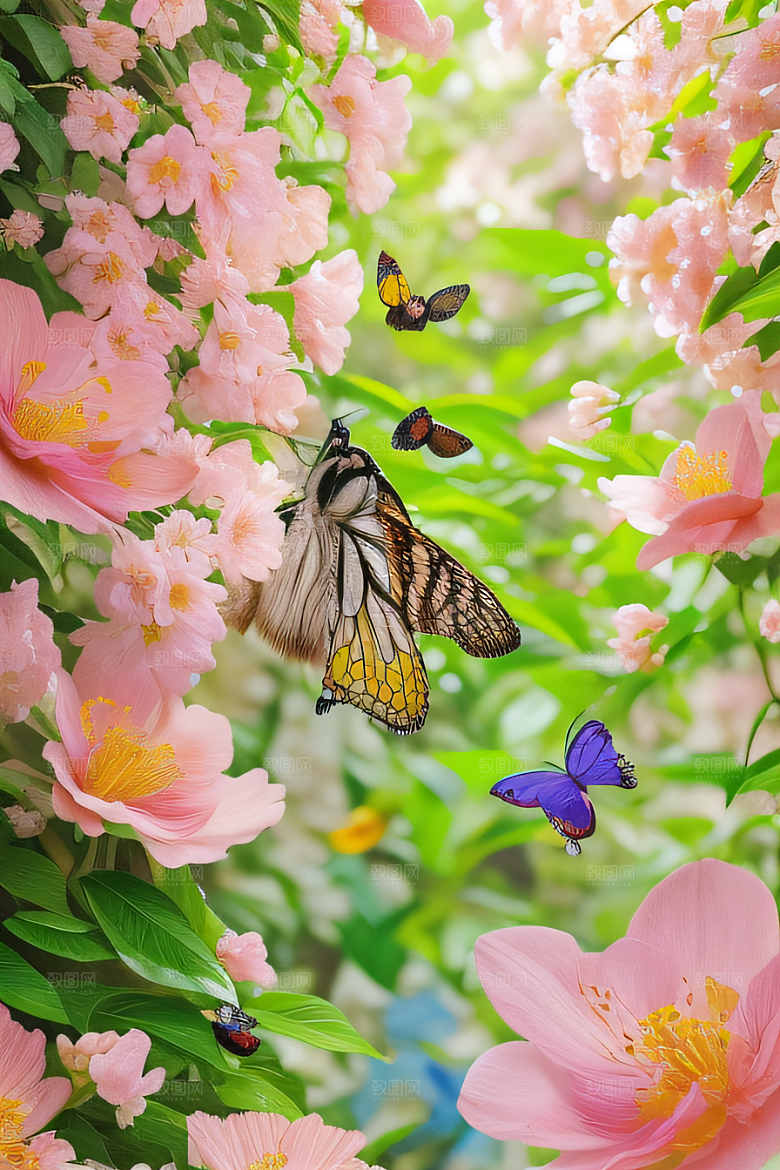 花园奇迹艺术家细腻描绘自然美景