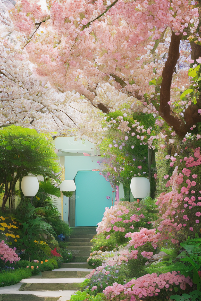 花之舞曲艺术家再现花园之美