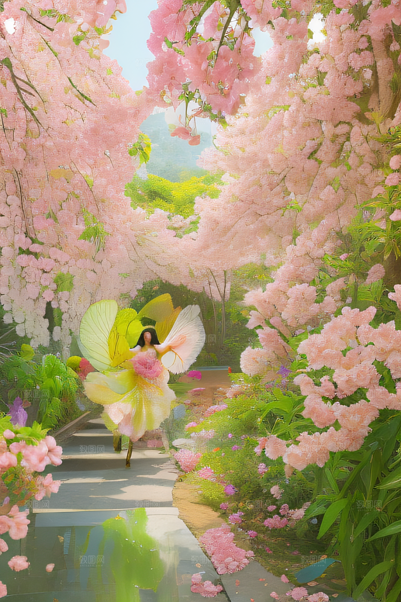 花之舞曲艺术家再现花园之美