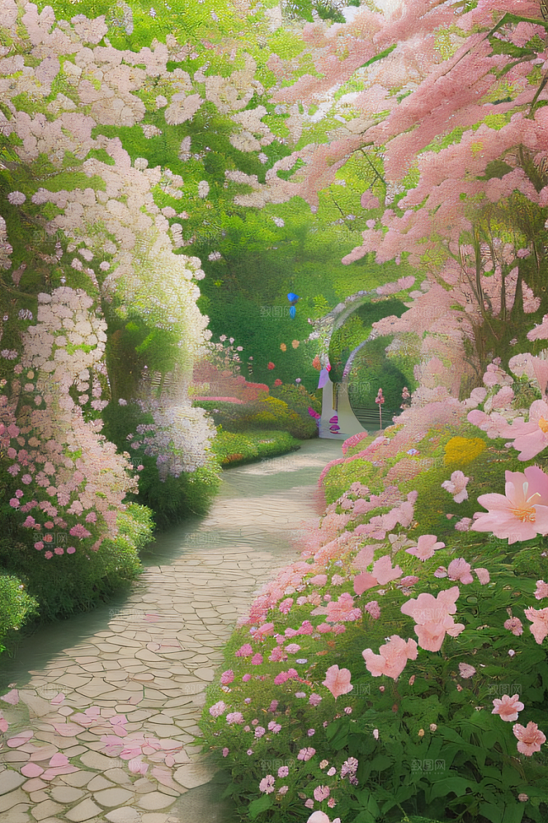 花之舞曲艺术家再现花园之美