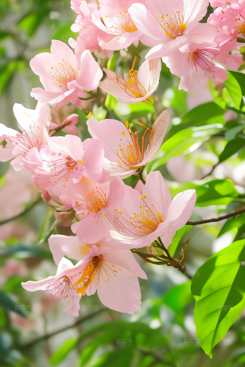 艳丽花海自然和谐之美展现