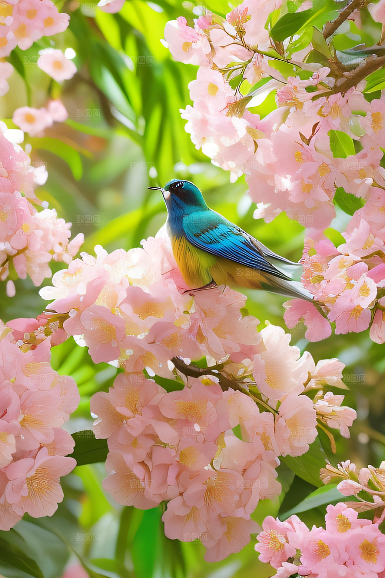 艳丽花海自然和谐之美展现