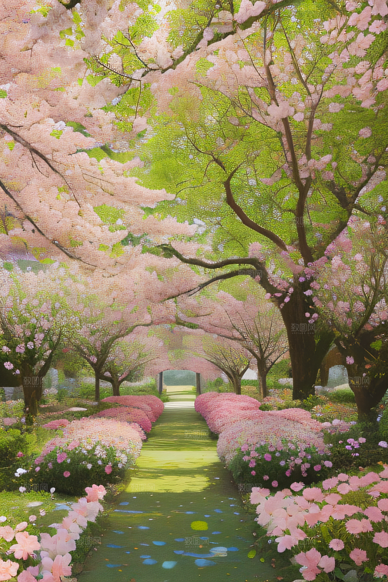 花之舞曲艺术家再现花园之美