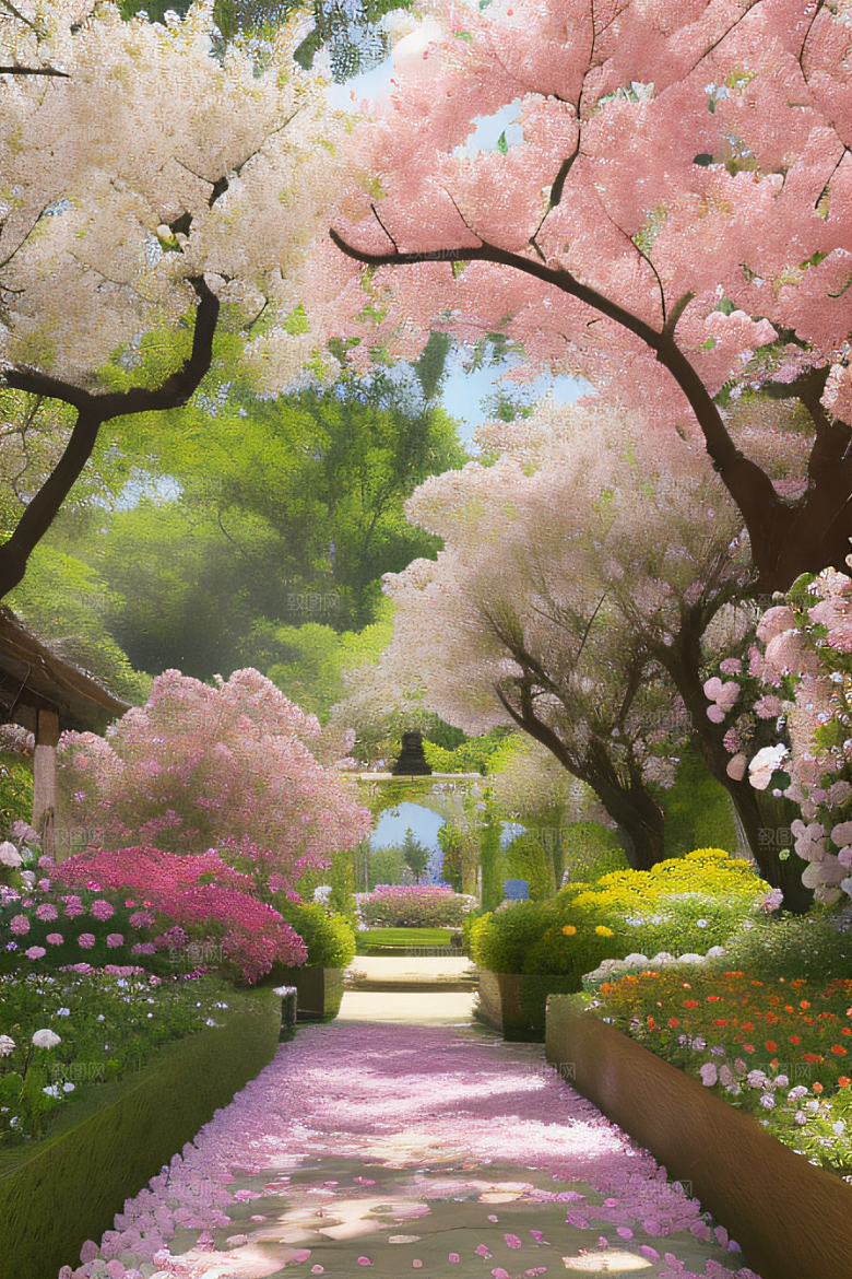 花之舞曲艺术家再现花园之美