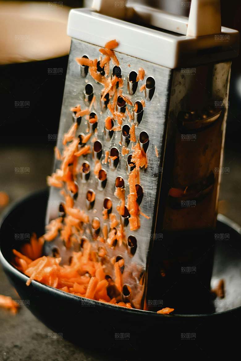 胡萝卜蔬菜摄影素材