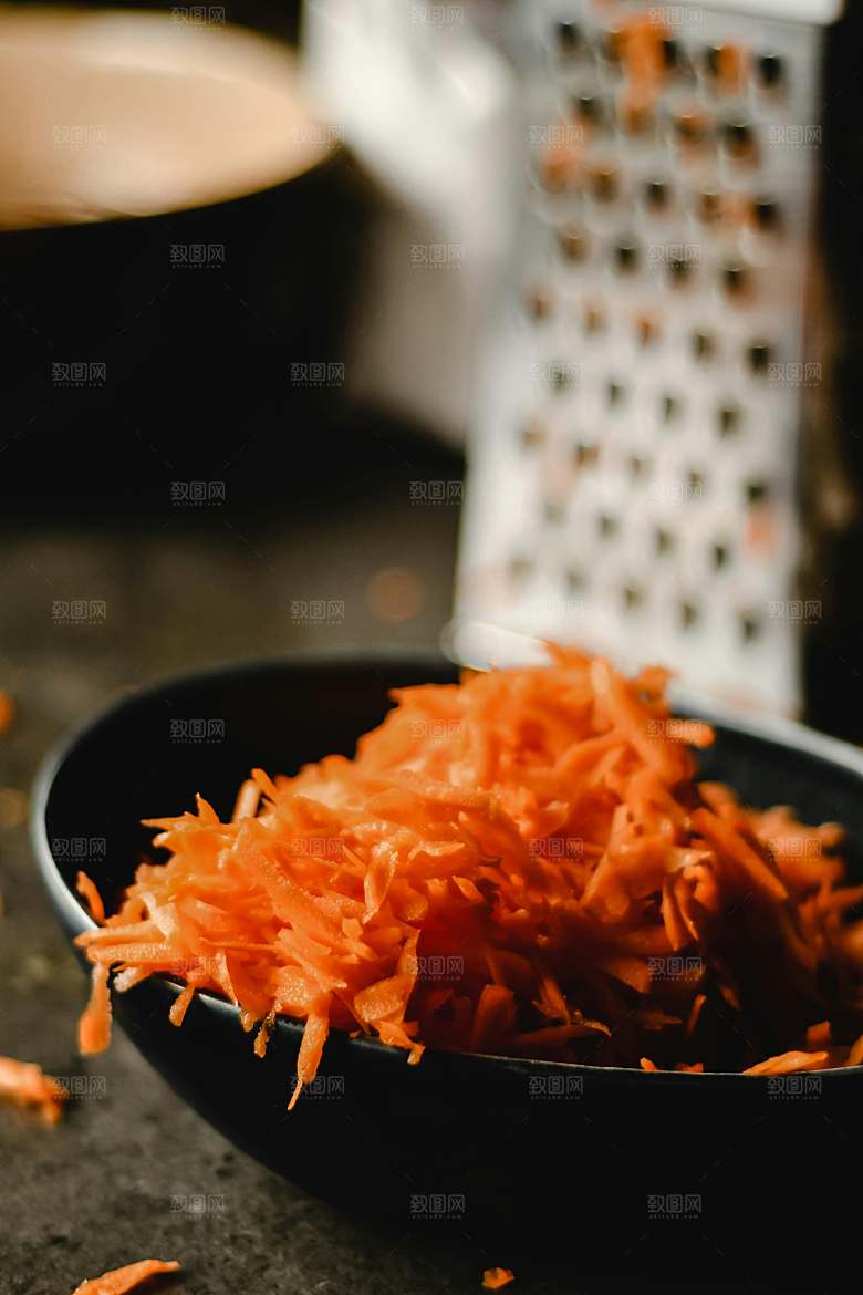 胡萝卜蔬菜摄影素材