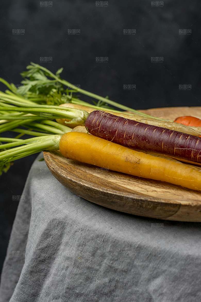 萝卜摄影特写素材