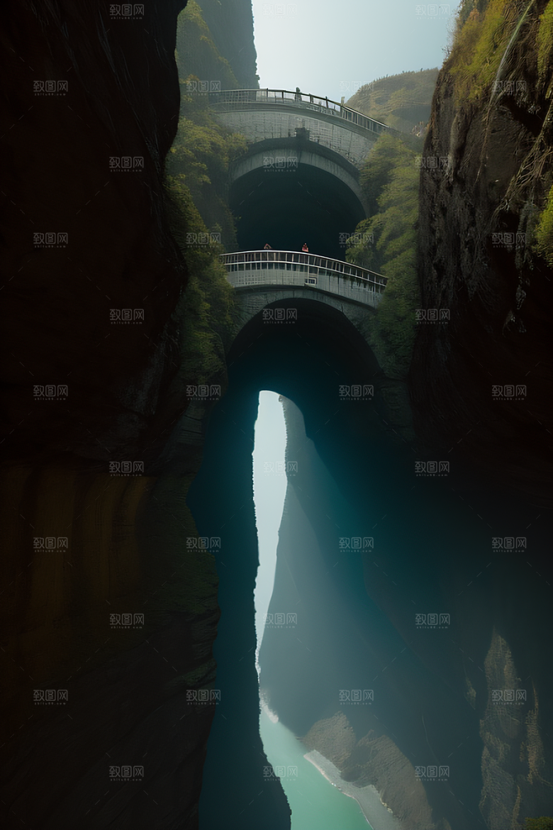 悬崖飞桥极限刺激瞬间