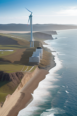 风力之梦可再生能源的美丽愿景