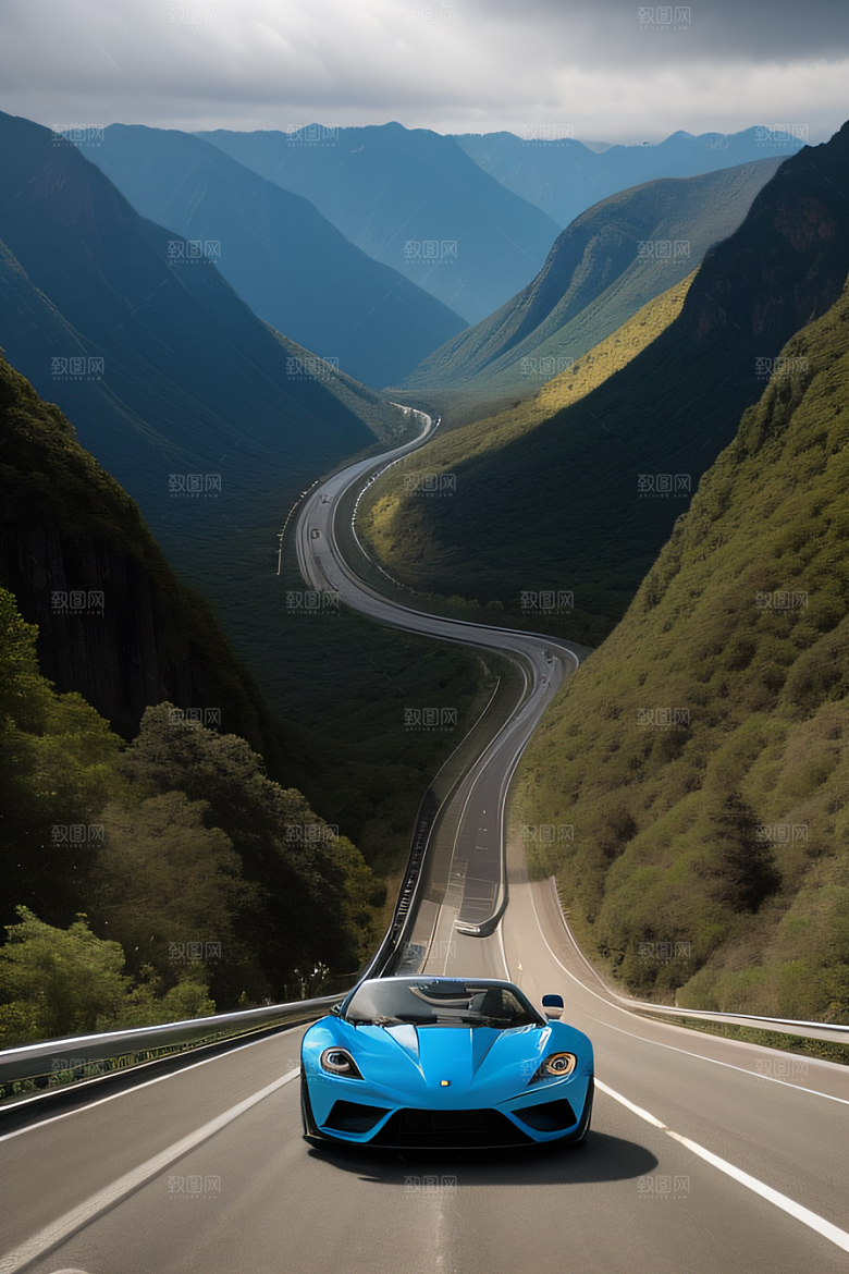 高速公路壮游山脉之美