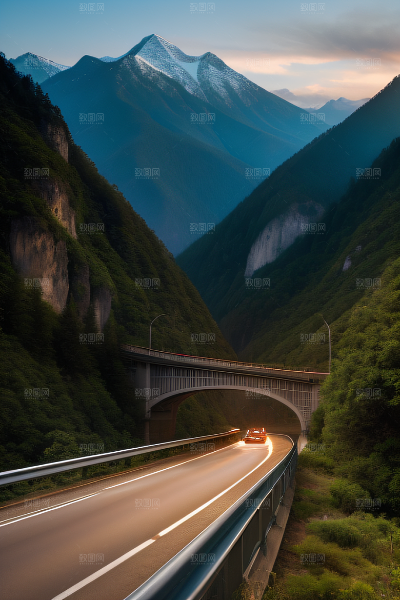 山间驰骋速度与激情