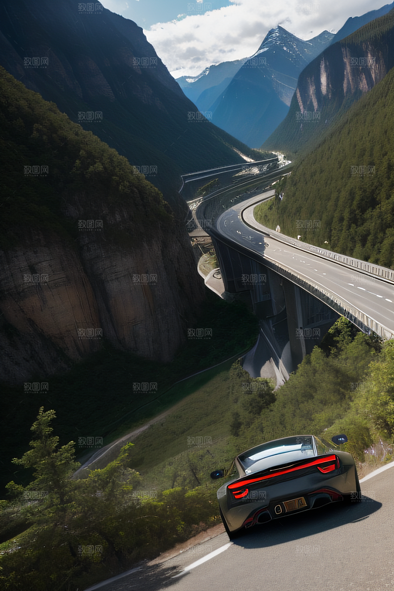 山间驰骋速度与激情