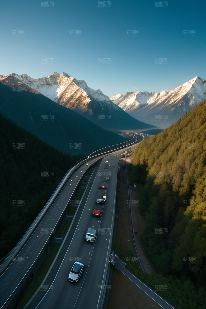 山间驰骋速度与激情
