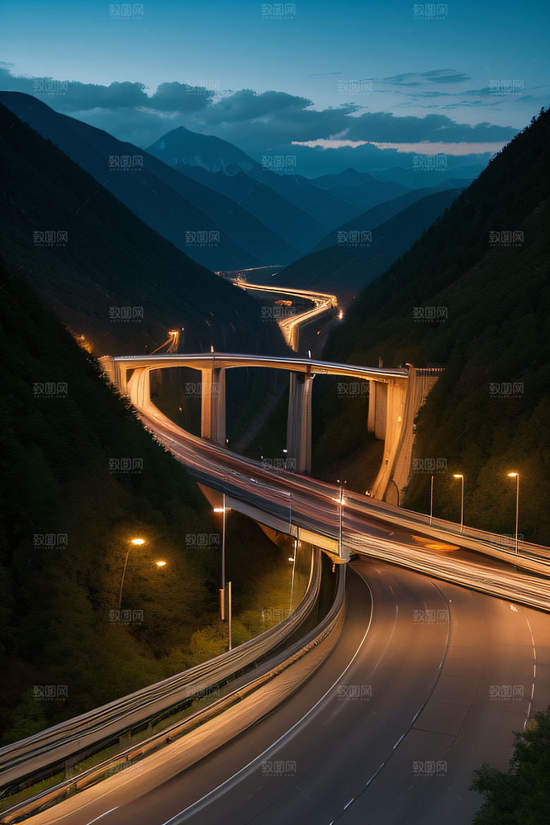 山间驰骋速度与激情