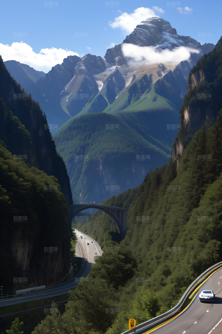 山间驰骋速度与激情