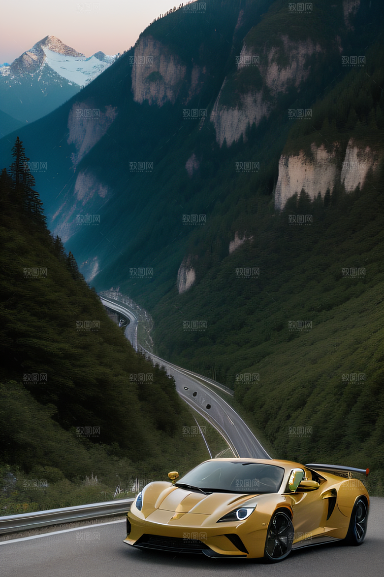 山间驰骋速度与激情