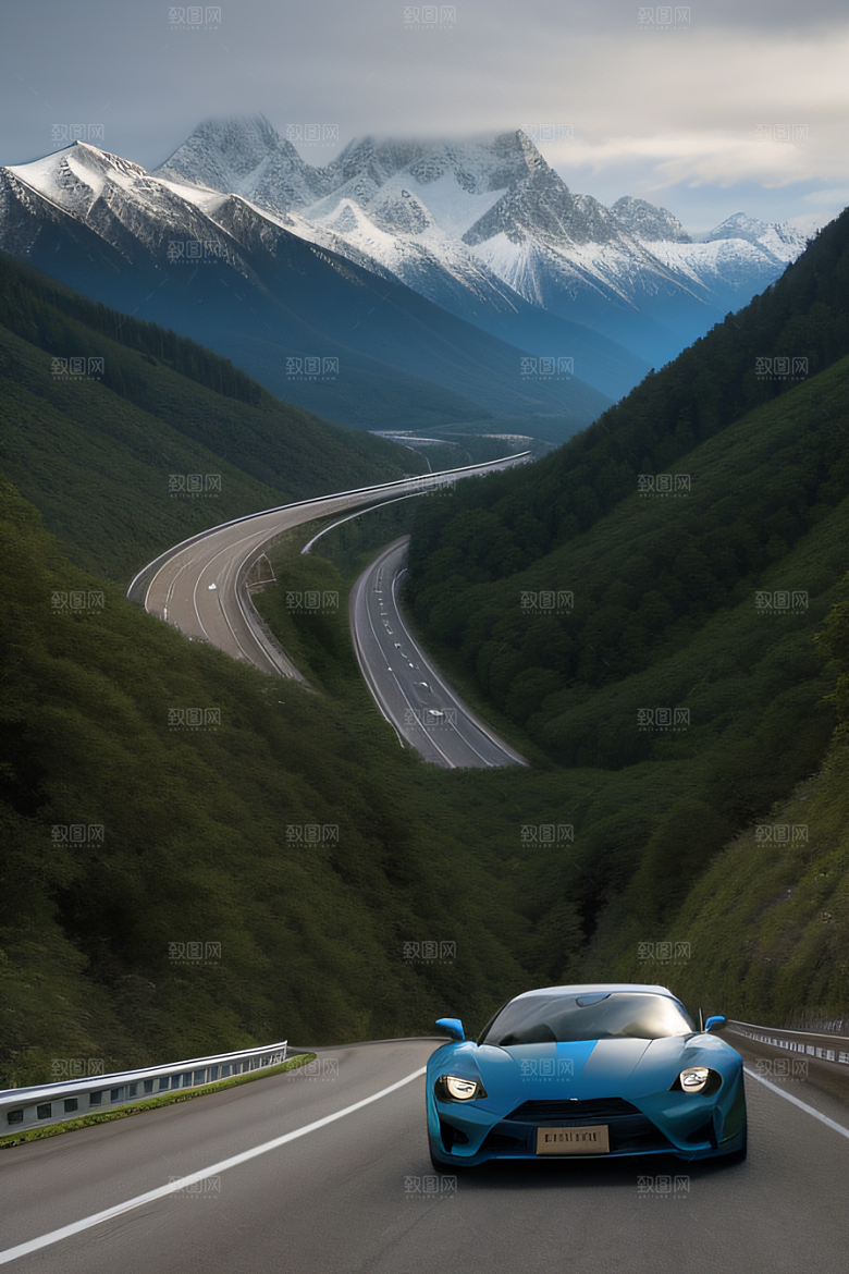 山峦驾驶速度的极致