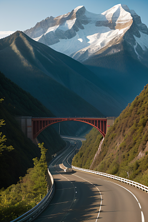 山间驰骋速度与激情