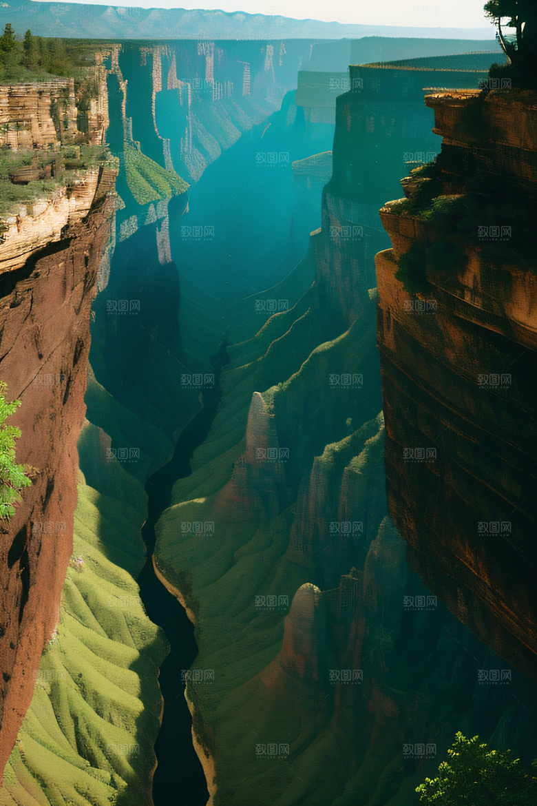 飞行的刺激感令峡谷景色更为宏伟