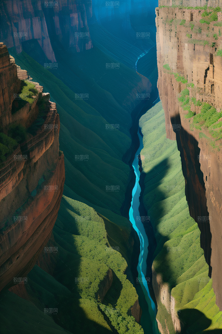 飞行的刺激感令峡谷景色更为宏伟