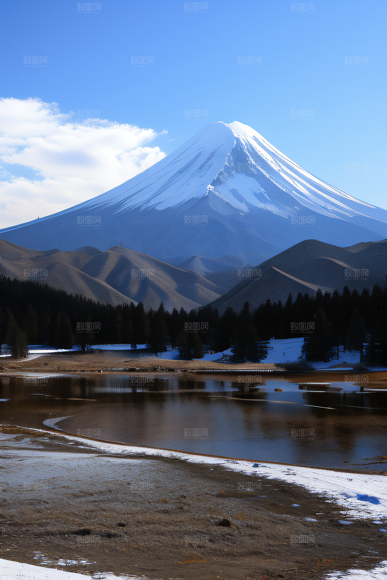 富士山与玉龙雪山两座迷人的山峰之旅