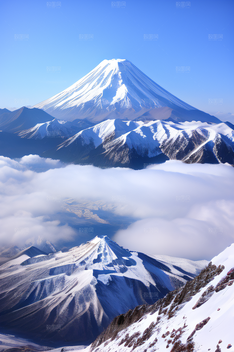 富士山与玉龙雪山两座迷人的山峰之旅