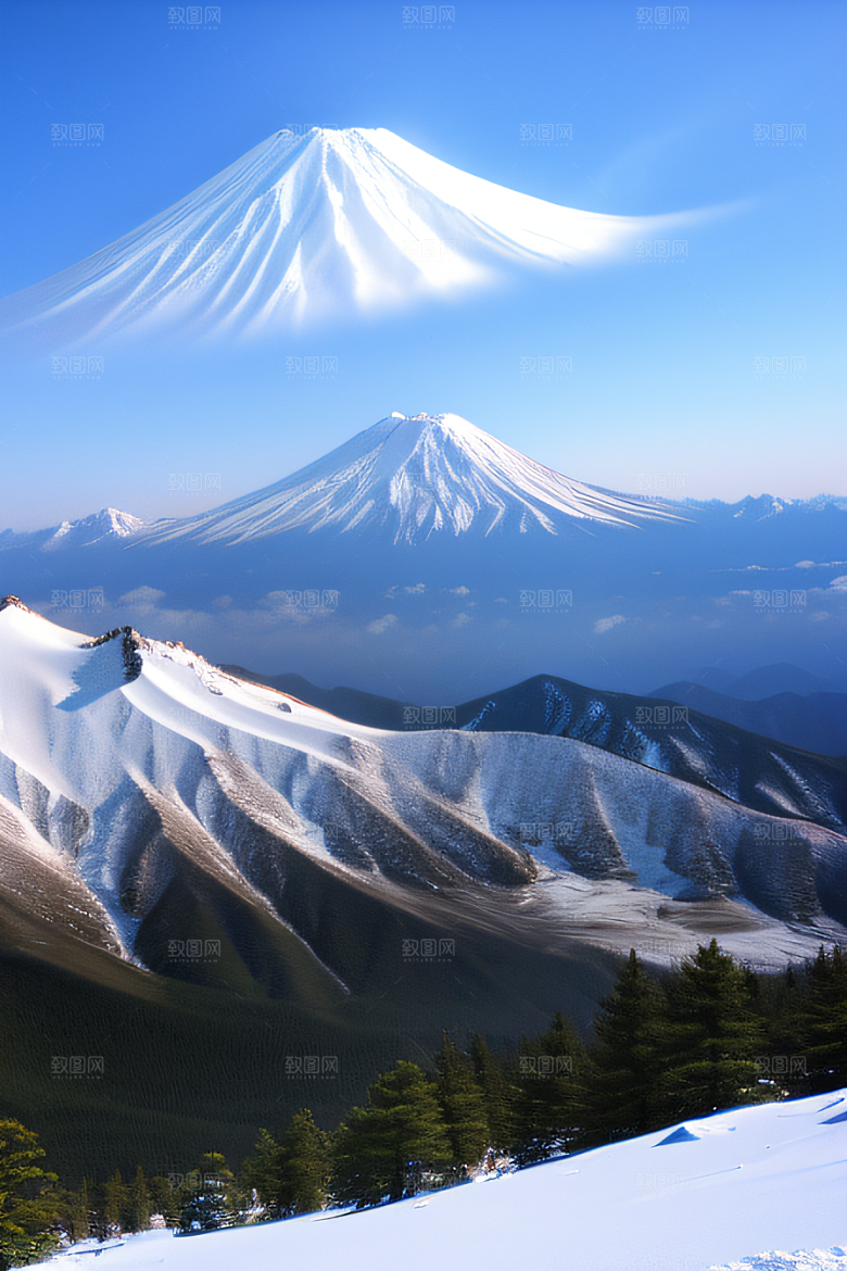 玉龙雪山云端仙境的壮丽景色